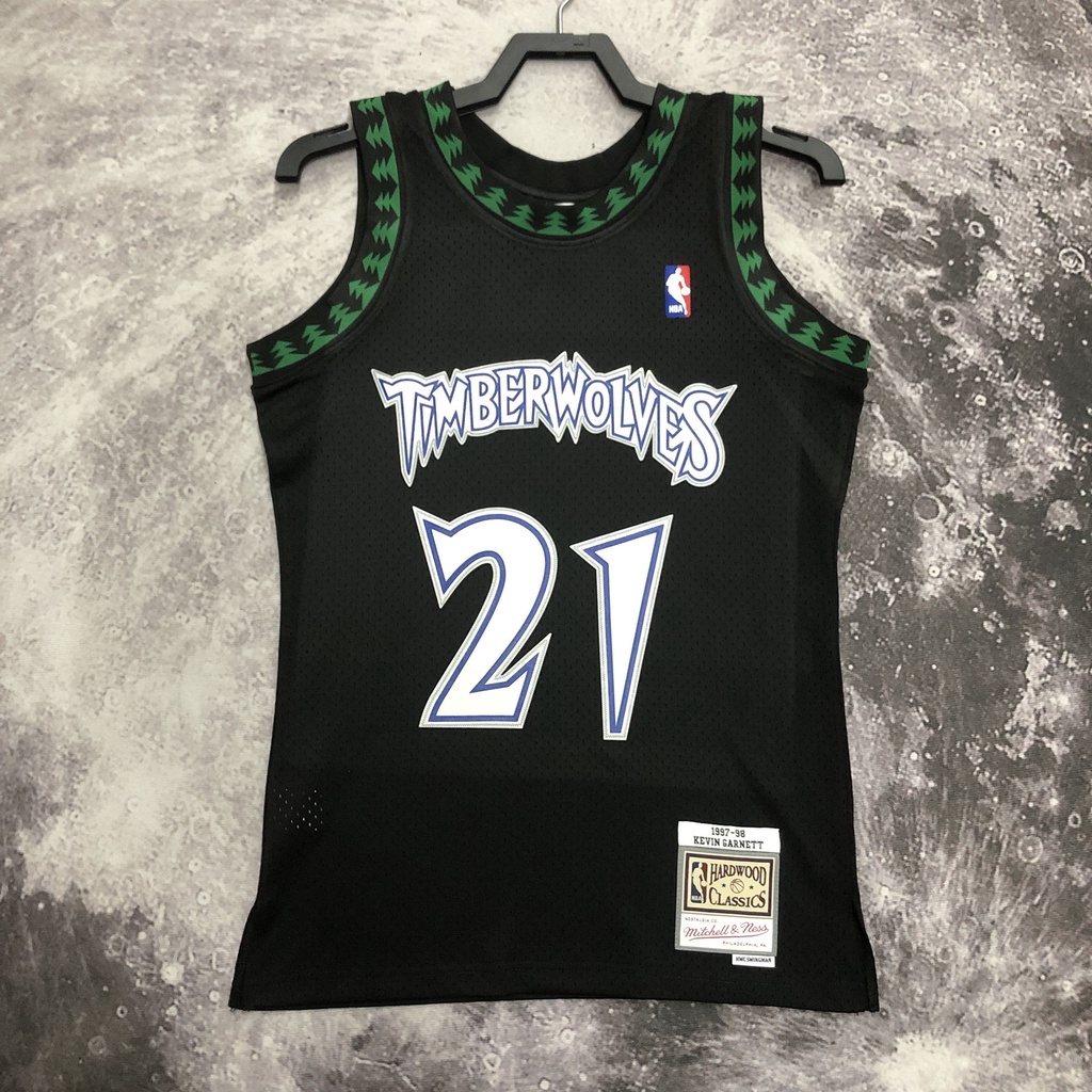 Maillot NBA Minnesota Timberwolves Kevin Garnett - Authentique Mitchell & Ness - Taille M