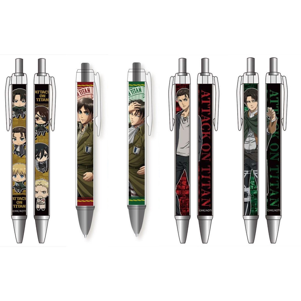 Popular anime Attack on Titan poster cartoon press ballpoint pen Eren ...