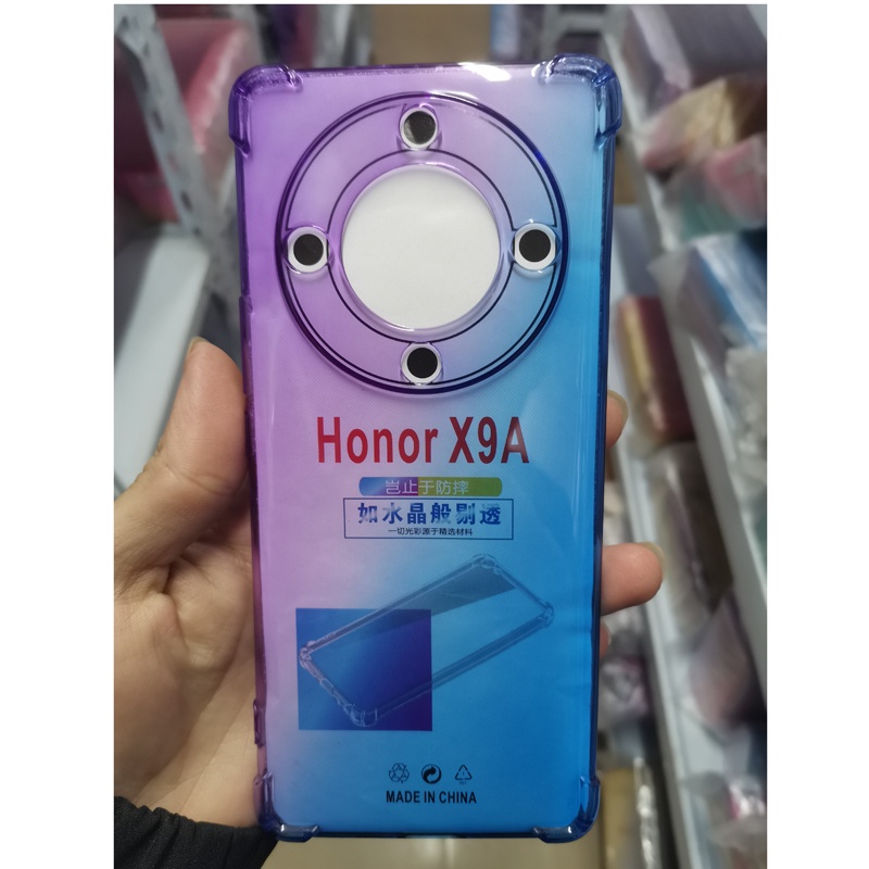 Honor X9A 5G Multicolour Shockproof Phone Case for Honor X8 X9 X7 X8 X6 Pro  8x 9x Lite Colourful Air Saccle Gradient Color Casing