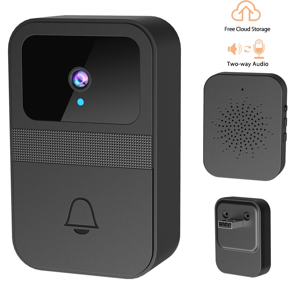 Wifi Smart Doorbell Video Intercom Doorbell Camera 2-Way Audio