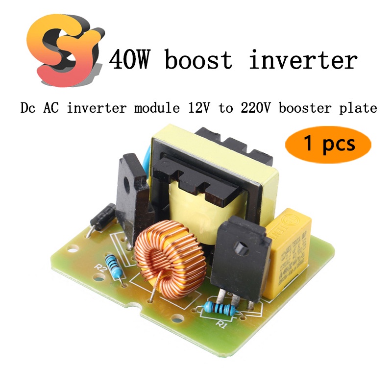 [Ready Stock Supply] 1pcs 40W Inverter DC-AC Dual Mode Inverter Power ...