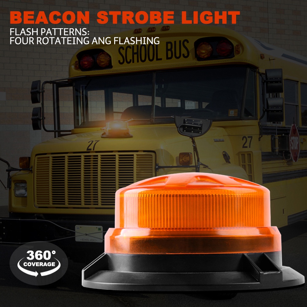 Automotive LED ceiling mounted explosion light 9-30V traffic warning ...