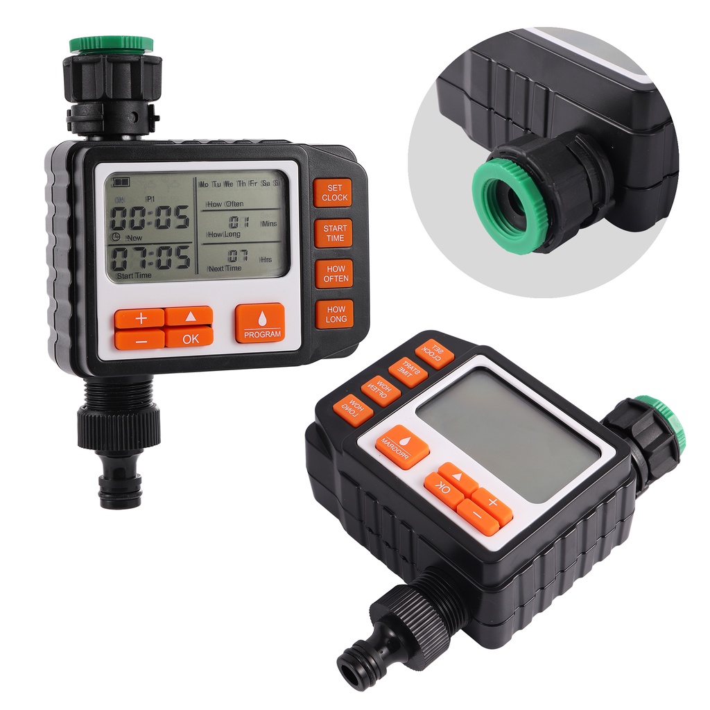 Automatic Watering Timer Large Screen Programmable Digital Controller ...