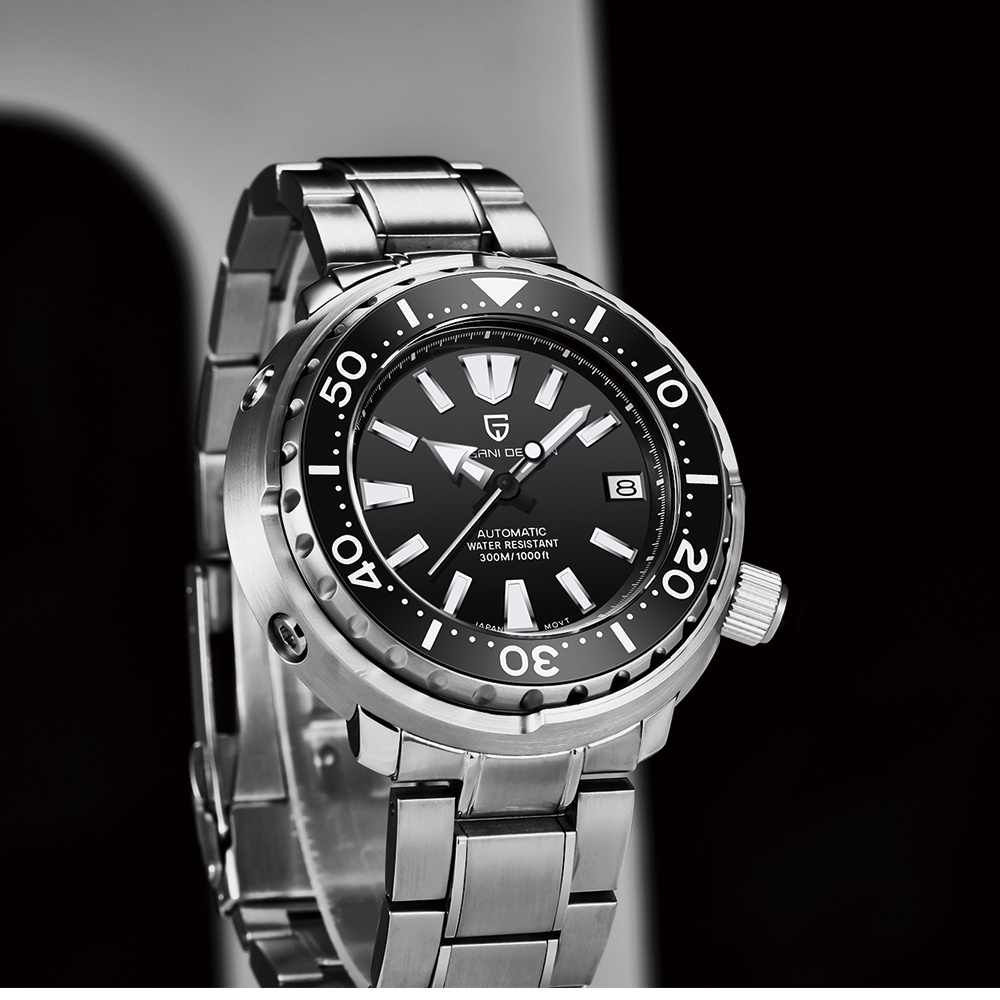 PAGANI DESIGN top brand automatic watch men NH35 deep sea overlord stainless steel watch