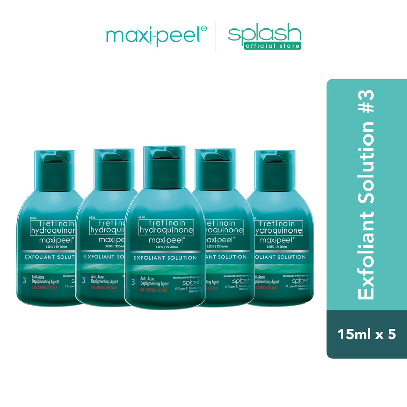 Maxi-Peel Exfoliant Solution Anti-Acne Scar Pimple Blackhead Remover ...