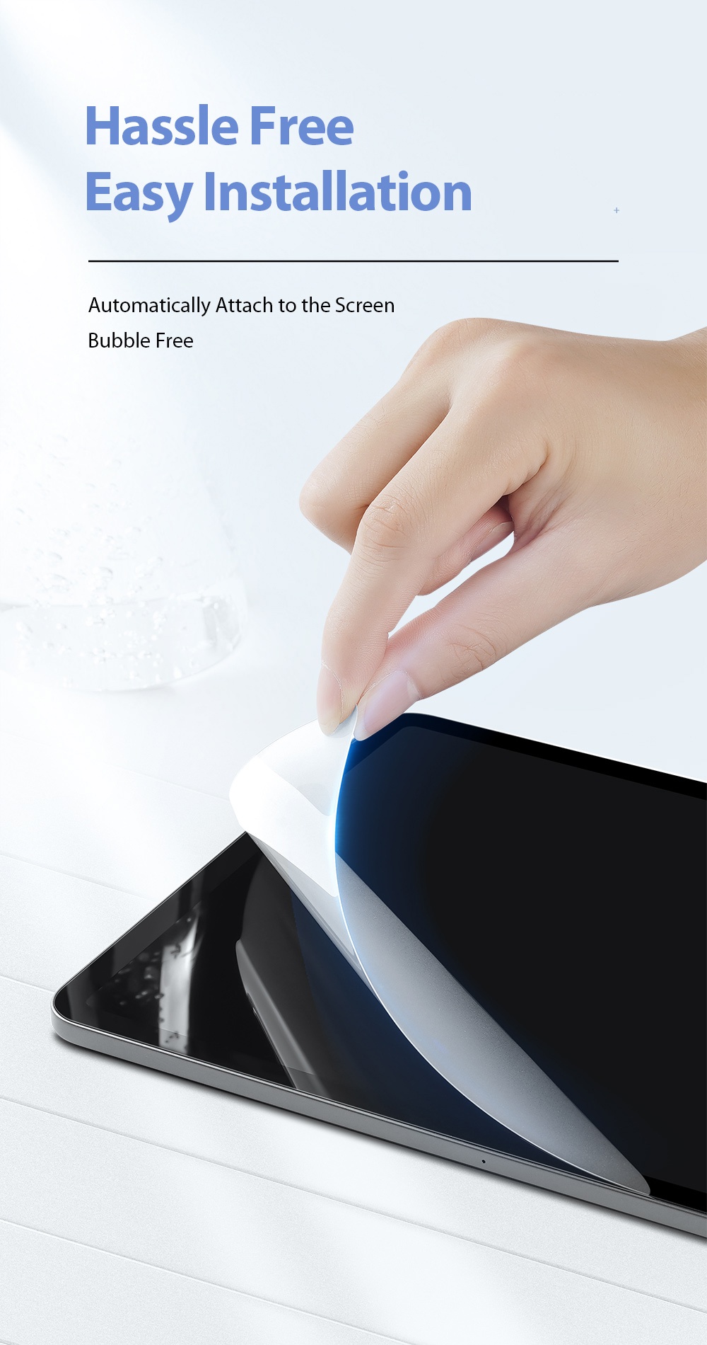 Paper Feel Like Screen Protector Film Matte PET Painting For iPad 7th ...