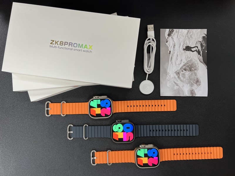 Original New ZK8 Pro Max Ultra Series 8 Smart Watch 2.2 inch Compass ...