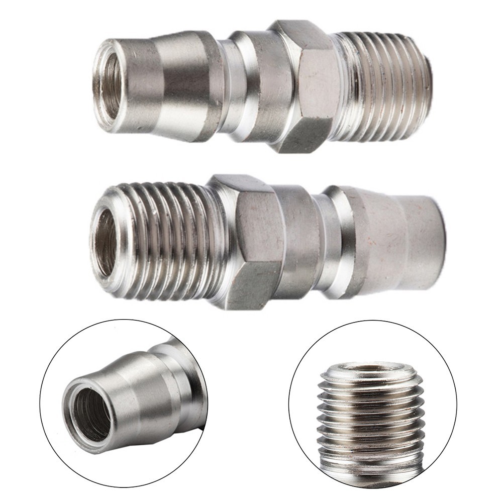 [COD] 2PCS Male Coupling Air fitting With 1/4inch BSP Male Thread (20PM ...