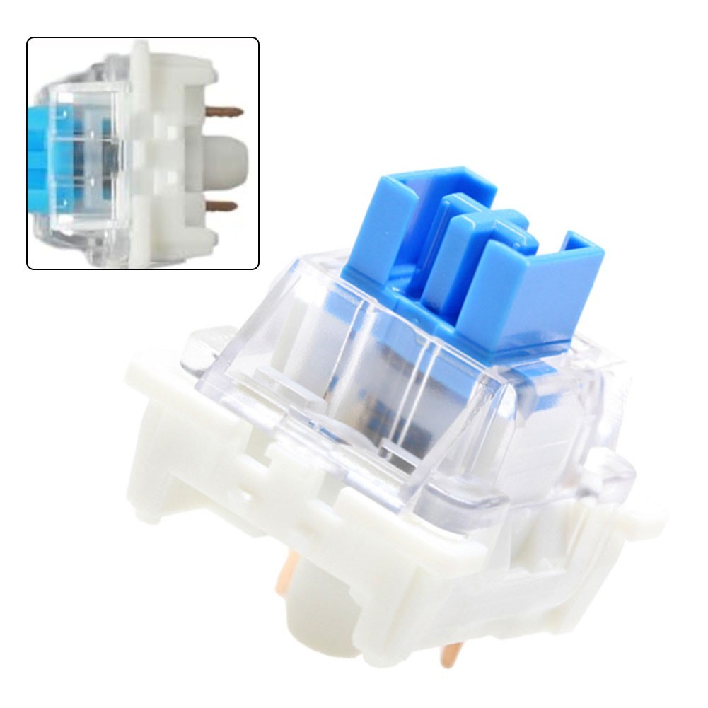 50 PCS Keyboard Switch Keyboard Clicker Key Replacement 3 Pin Tactile ...