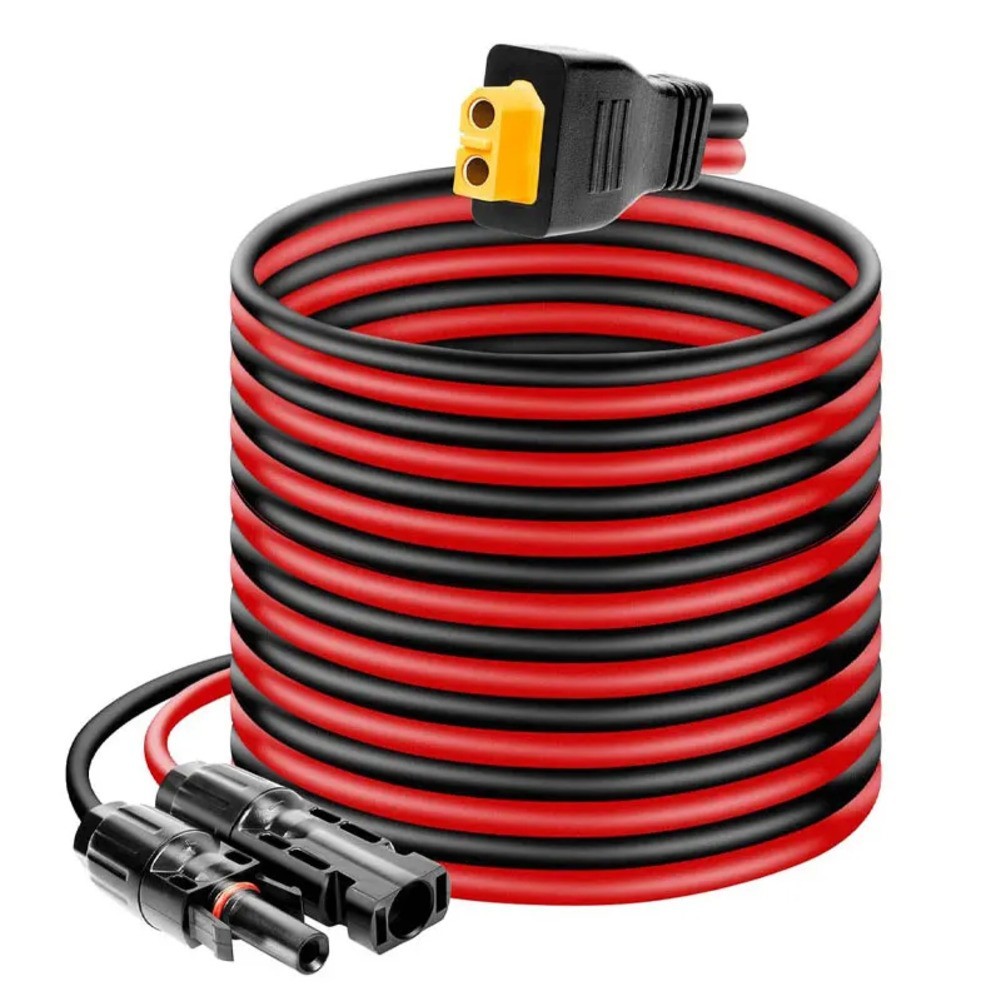 【CRAZYSPE】Solar to for XT60 Charge Extension Cable 10AWG Solar ...