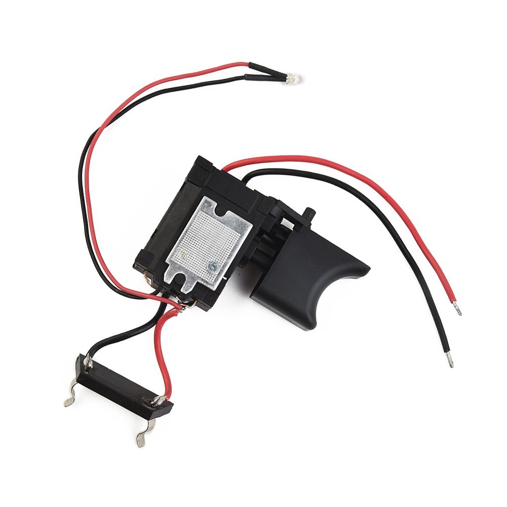 LESH| Electric Cordless Drill Trigger Switch 16A 7.2V-24V Push Button ...
