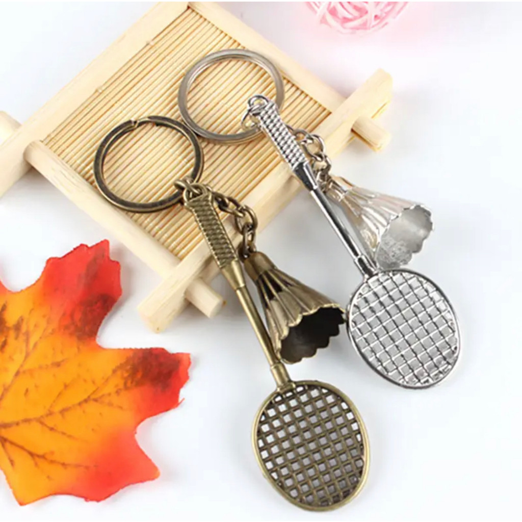 100% Original Yoky Badminton Racket Keychain Personalized Keychain ...