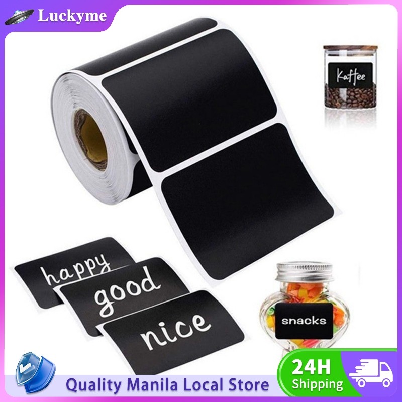 300pcs!nv]Blackboard(Lw:Stickers Waterproof Chalkboard Spice Label ...