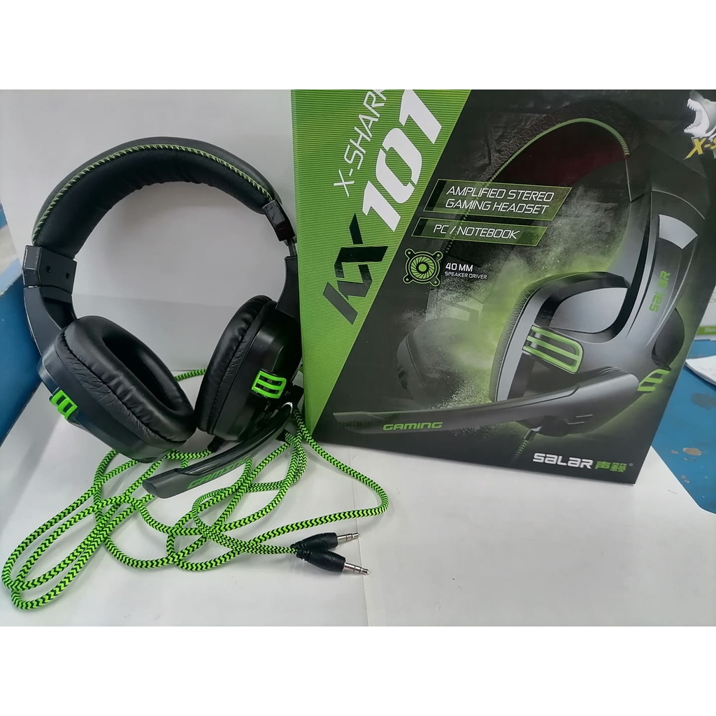 GAMING HEADPHONE (SALAR KX-101) | Shopee Philippines