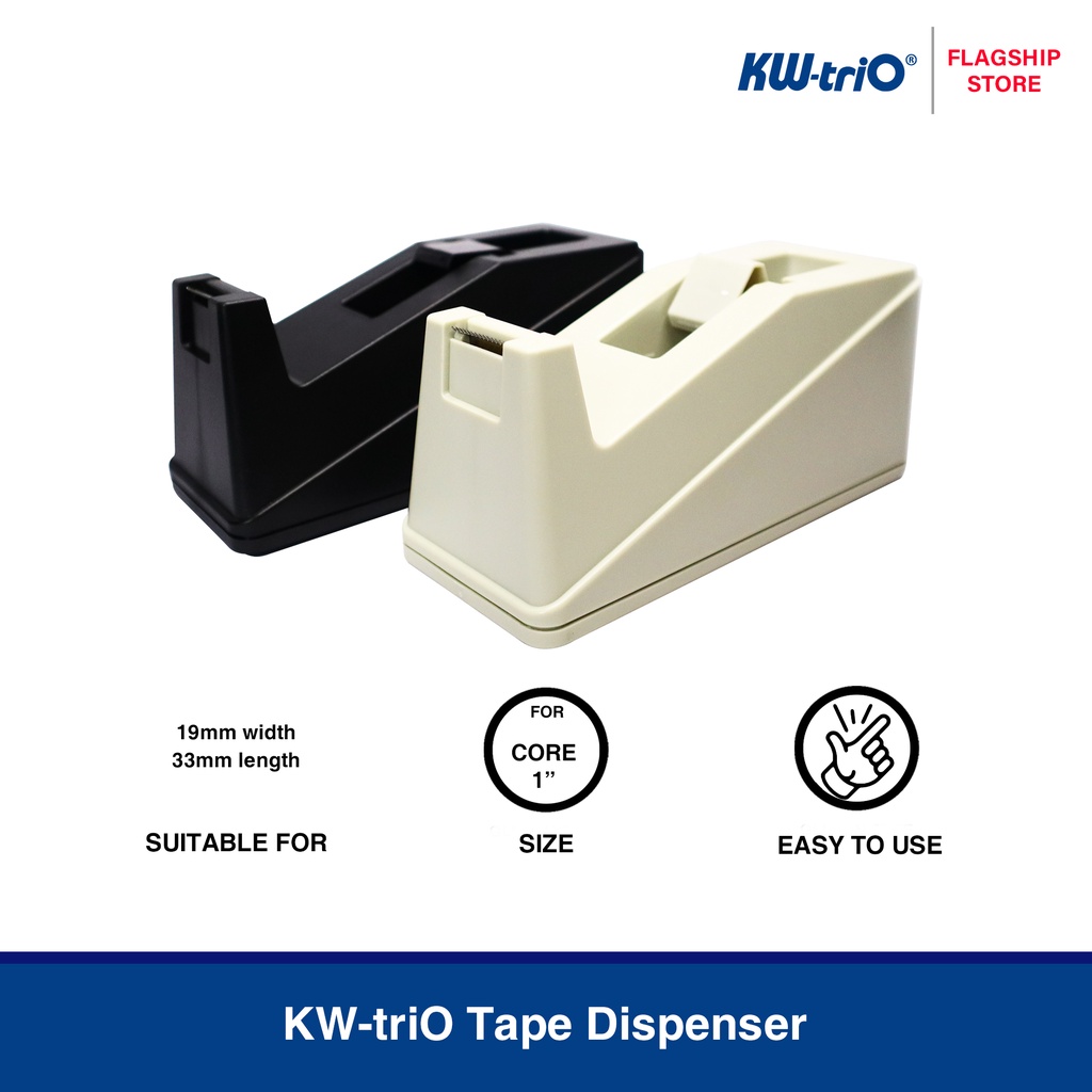 KwTrio Tape Dispenser For 1", [15253310] Shopee Philippines