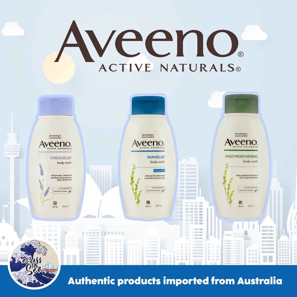 Aveeno Body Wash (354ml and 1L) Shopee Philippines