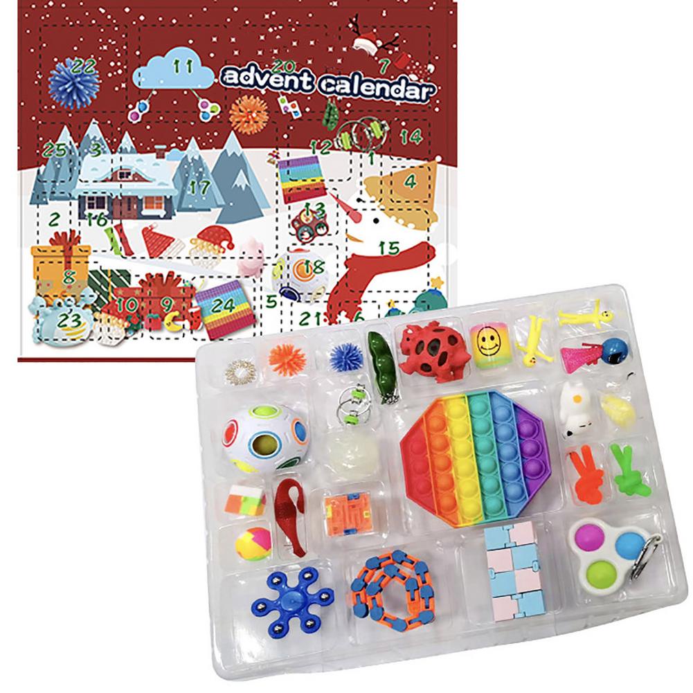 Christmas Countdown Calendar Toys