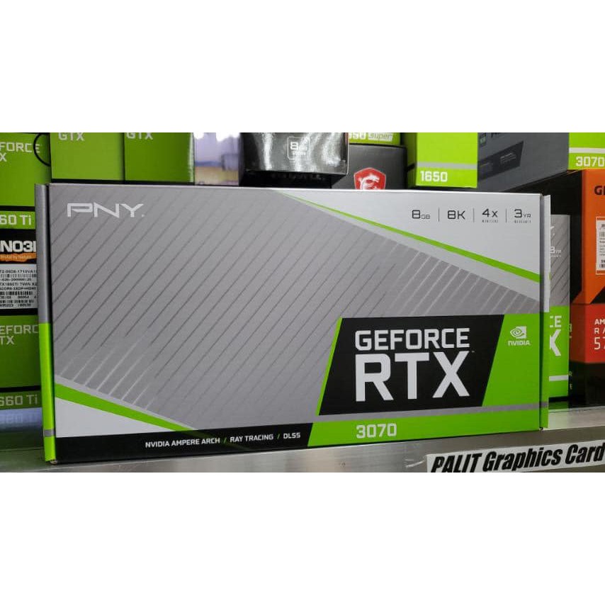 PNY RTX 3070 Uprising Dual 8gb NVIDIA GeForce RTX 3070 GPU | Shopee ...