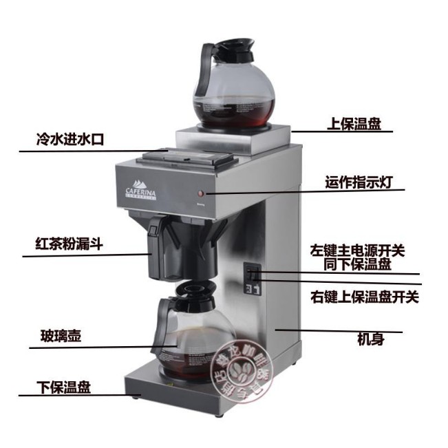 Caferina RH330 Commercial Drip Coffee/Tea Brewing Machine – A&E