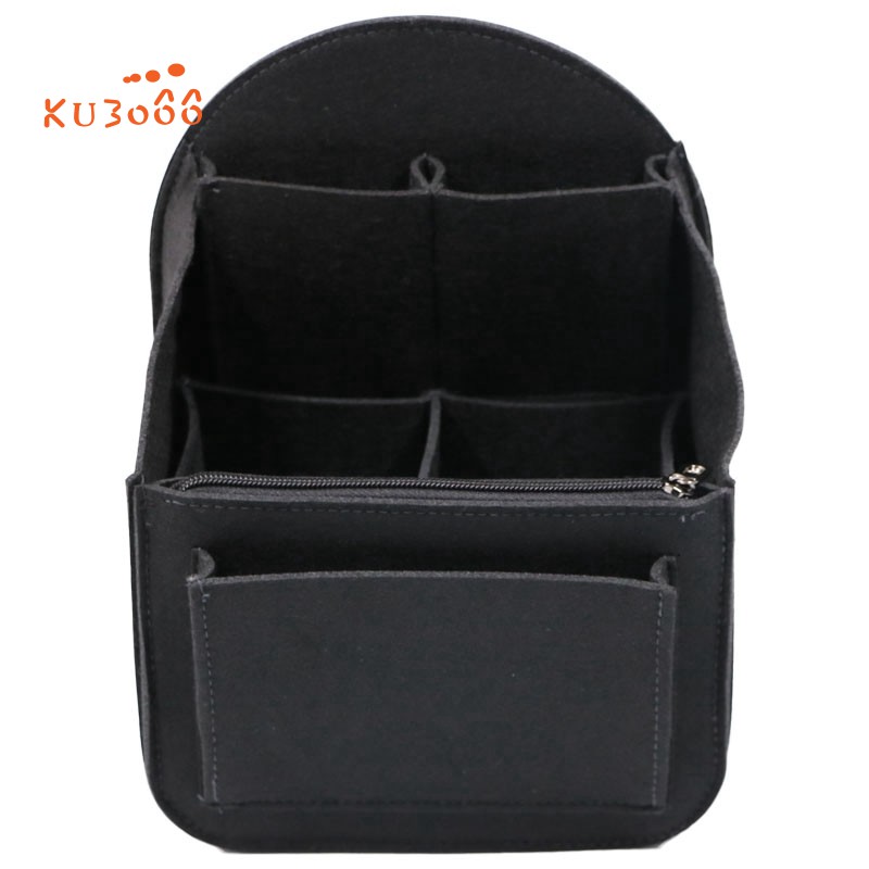 【ku3066】Felt Backpack Insert Organizer Storage Universal In Bag Men ...