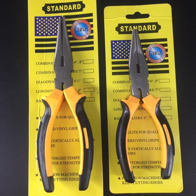 Long Nose pliers standard Size 6. 8