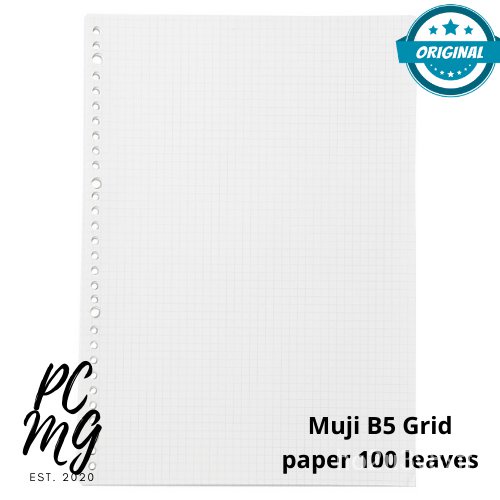 Muji Grid loose leaf B5 (100 pc) Shopee Philippines