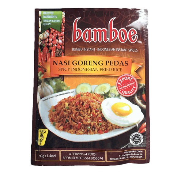 Indonesian Instant Seasoning Dish BAMBOE BUMBU Authentic Indonesia ...