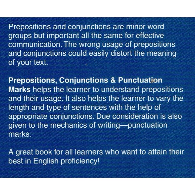 - PREPOSITIONS CONJUNCTIONS & PUNCTUATION MARKS | Shopee Philippines