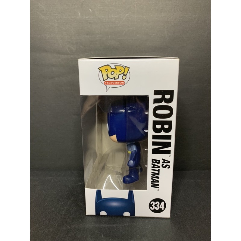 Funko Pop Teen Titans Go Robin As Batman No. 334 Toys R Us Exclusive ...