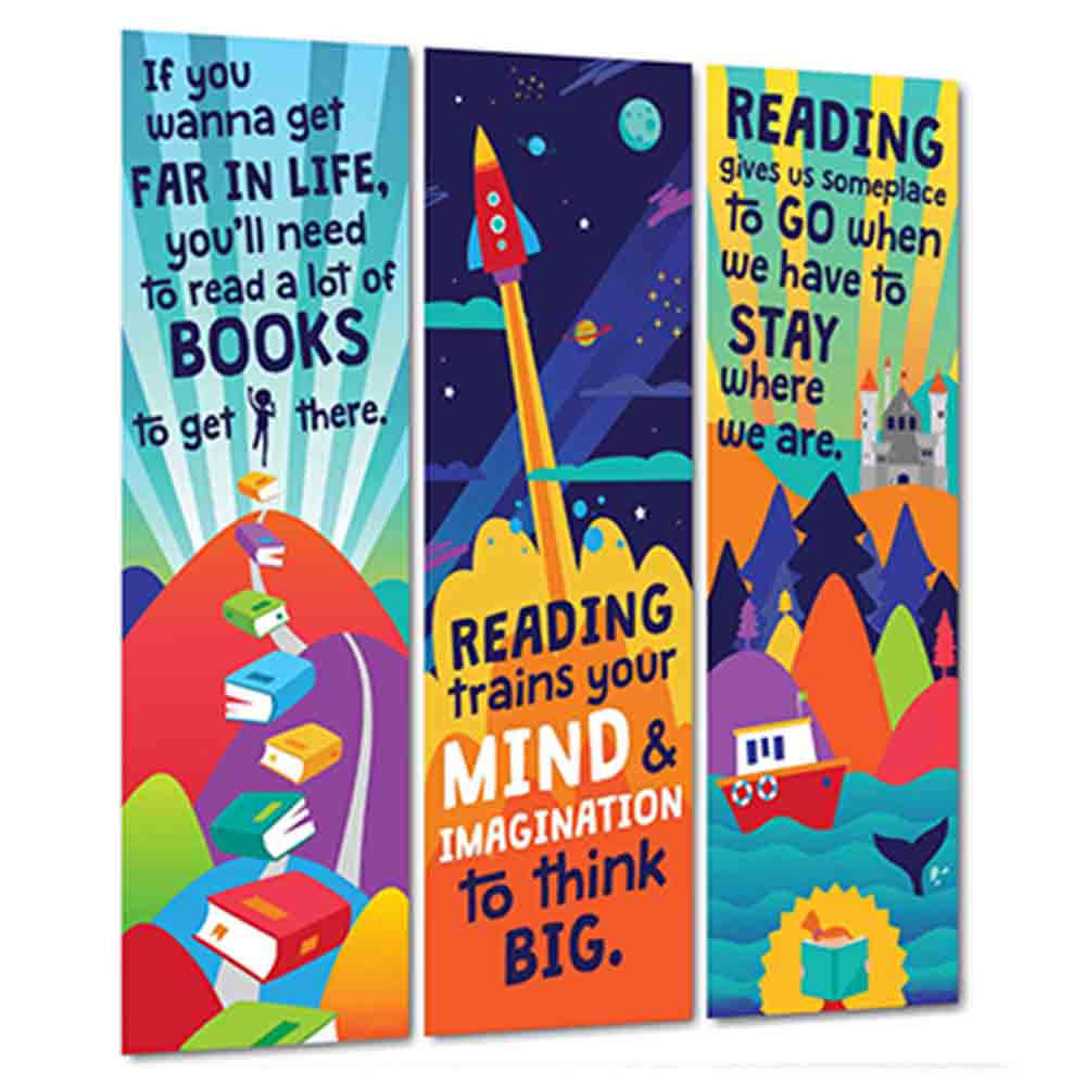 Reading Vertical Classroom Banner Decoration and Educational
