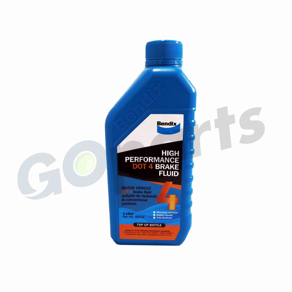 Bendix Brake Fluid Dot 4 1 Liter Shopee Philippines