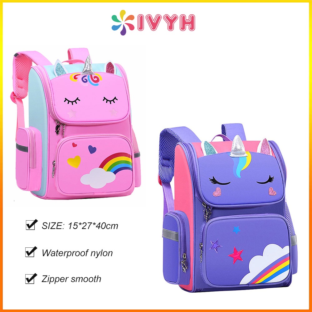 Ivyh Kids Schoolbag Primary School Students' Load Reduction and Spine ...