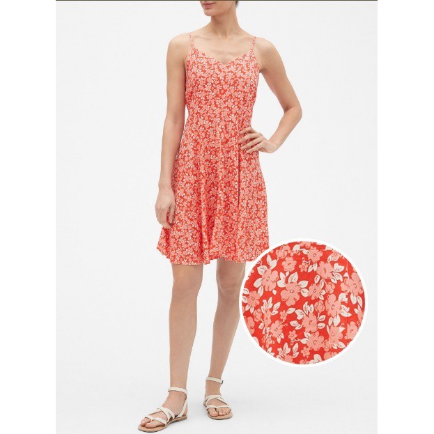 Gap fit and flare best sale cami dress