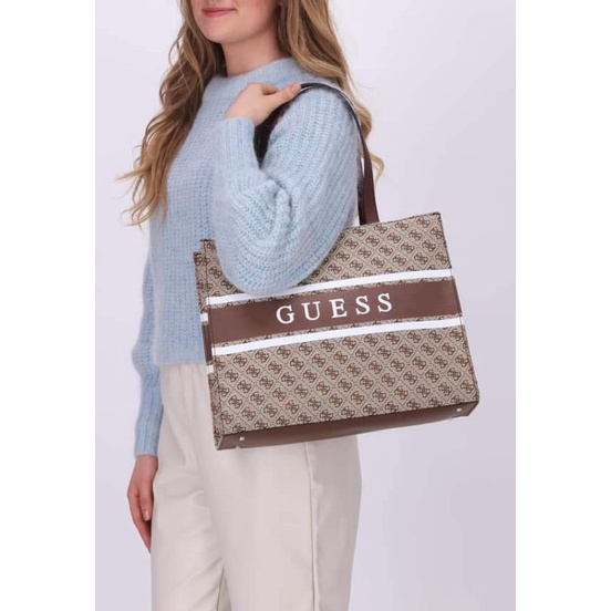 guess monique tote bag