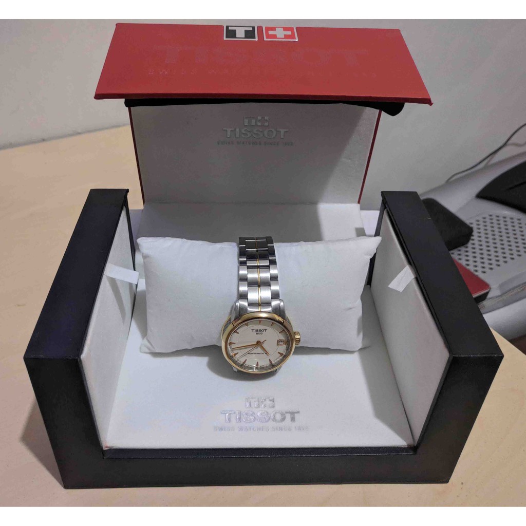 Authentic TISSOT POWERMATIC 80 LADY WATCH T0862072226100