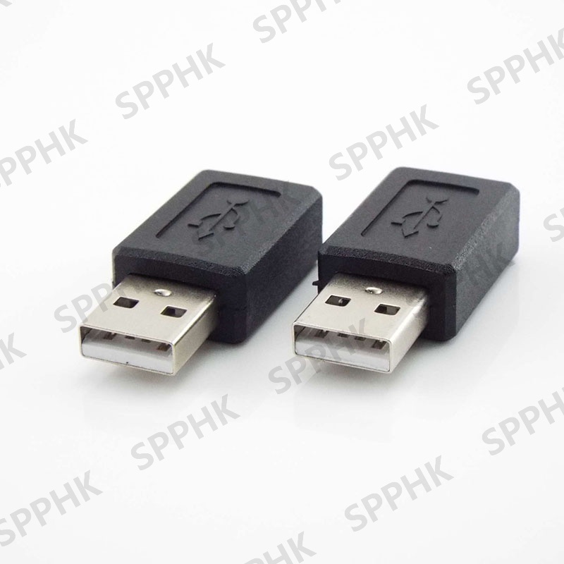 Mini USB B 5 Pins Converter Female Jack to USB A 2.0 Male Connector ...
