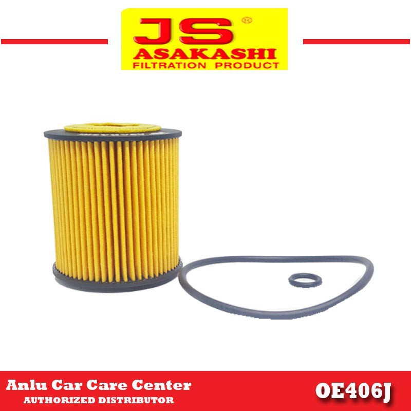 JS Asakashi Oil Filter For Ford Escape 2.0/2.3, Mazda Tribute 2.3