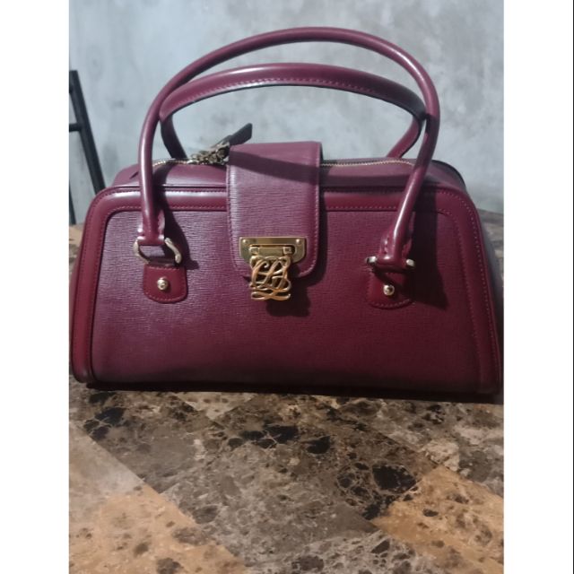 Corrado Bag Burgundy - LOUIS QUATORZE - EUDON CHOI