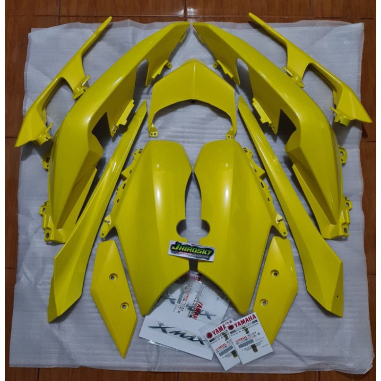 Xmax Yellow Fairings Set (Genuine Yamaha Product) | Shopee Philippines