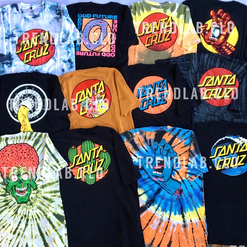 Santa deals cruz tee