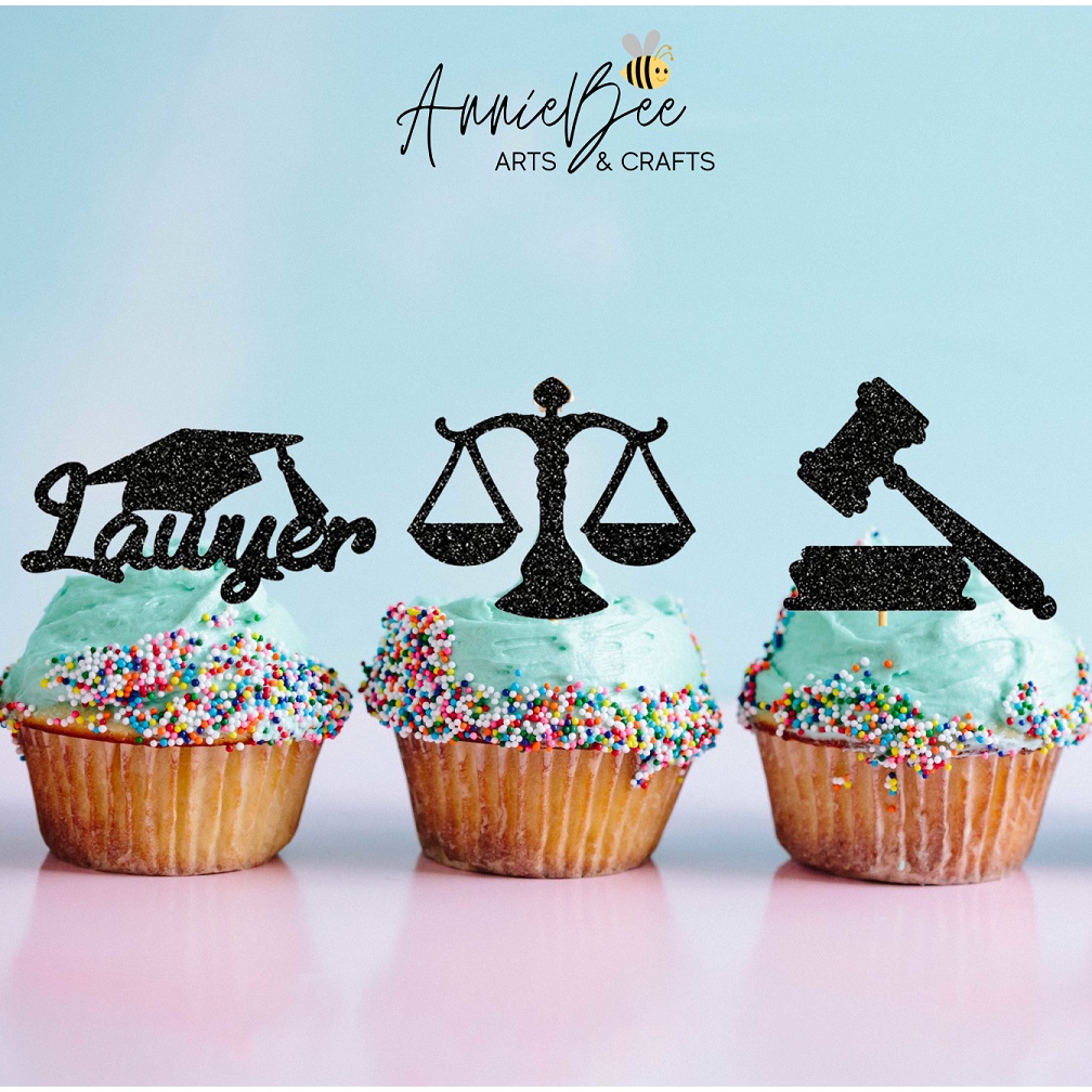 Lawyer Cupcake Topper Shopee Philippines