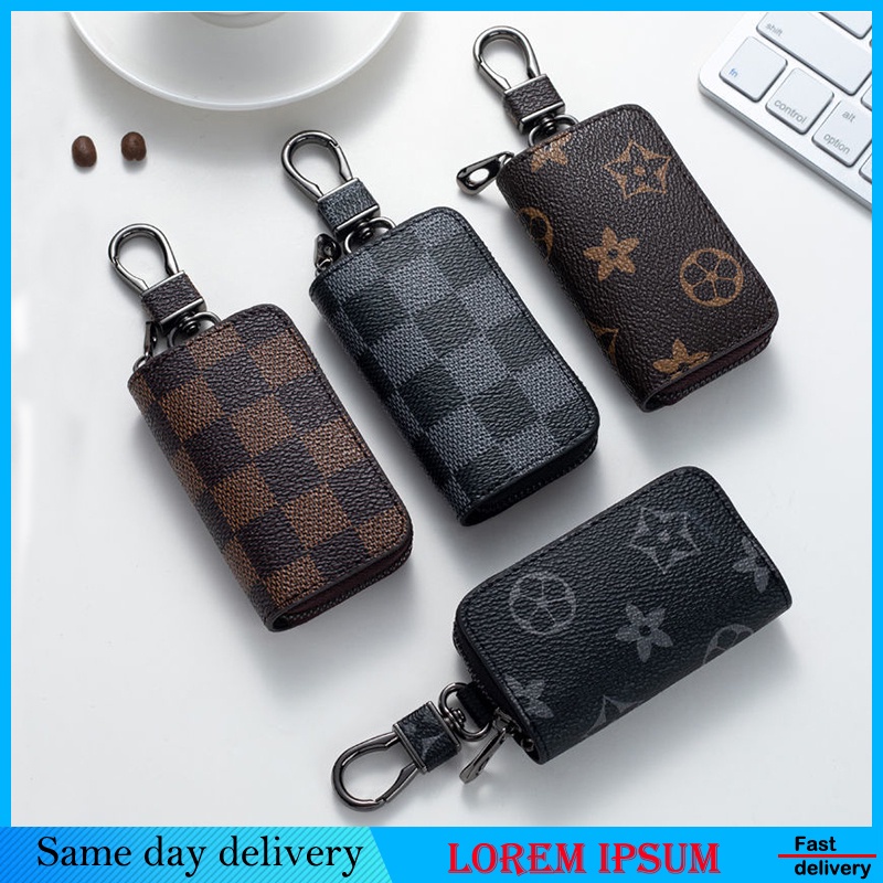 Special offer Car key case Leather car key bag Zipper key cover