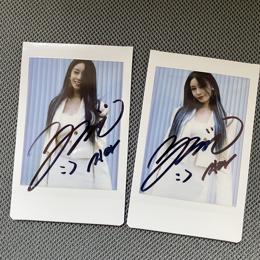 Ready Stock Tara T-ARA Park Ji Yeon Signature Polaroid 10cm Star ...