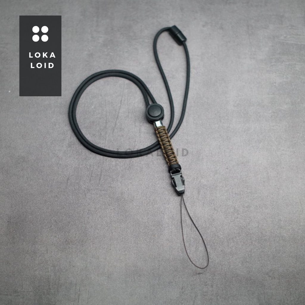 Lanyard Name Tag Premium Paracord 4mm Not A Kilo Landyard Name Tag