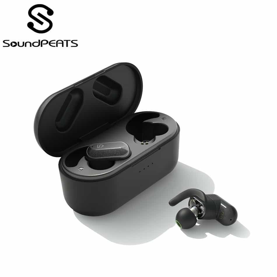 SoundPEATS Truengine2 TWS Bluetooth 5.0 Earbuds Dual Dynamic Drivers ...