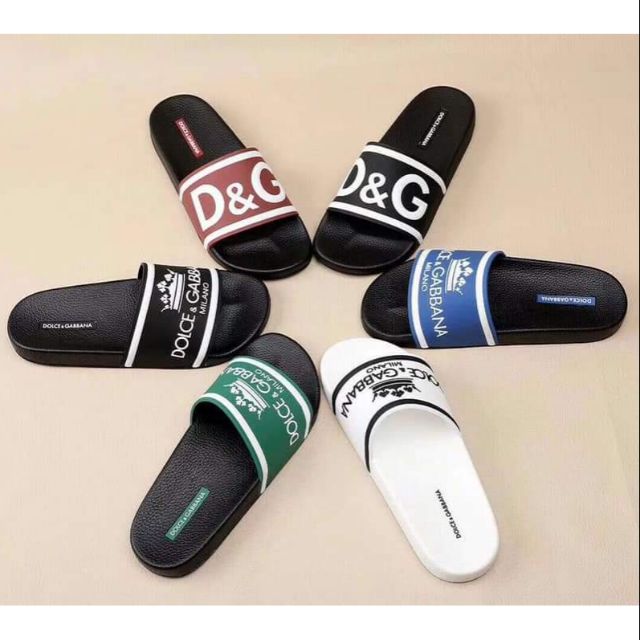 Dolce & Gabbana Slides D&G For Men | Shopee Philippines