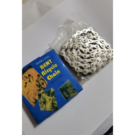 KENT BMX Bicycle Chain 114L Model:C410 Silver | Shopee Philippines