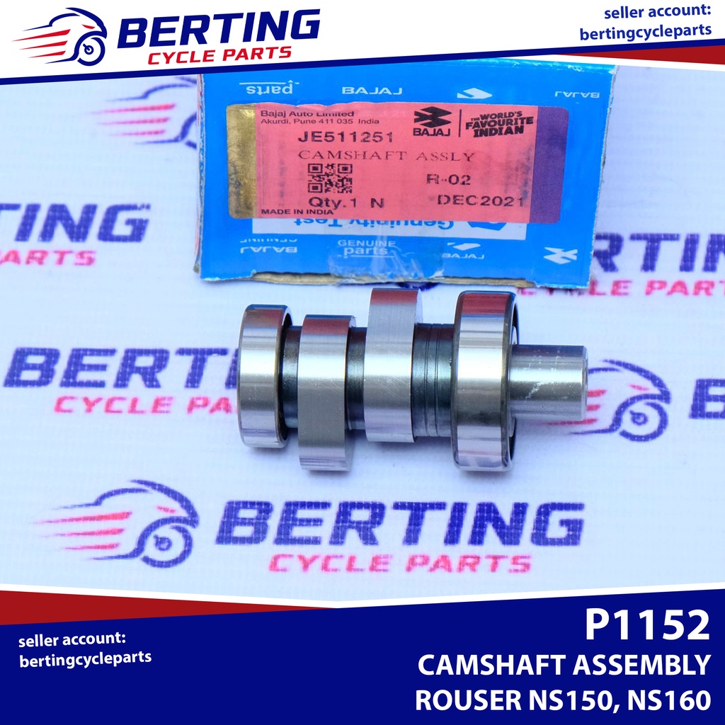 CAMSHAFT ASSEMBLY Rouser NS150 NS160 Genuine JE511251 Shopee Philippines