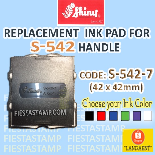 Shiny Replacement Ink Pad (S5427) for Shiny S542 Handle Shopee