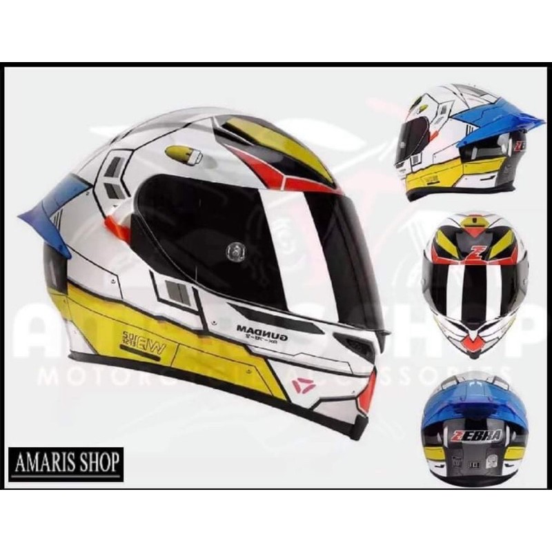 Gundam 2024 motorcycle helmet